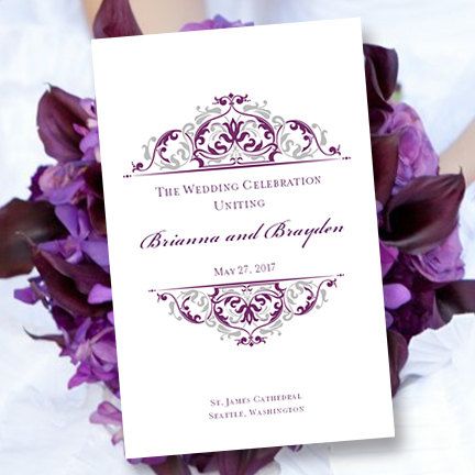 wedding program backgrounds