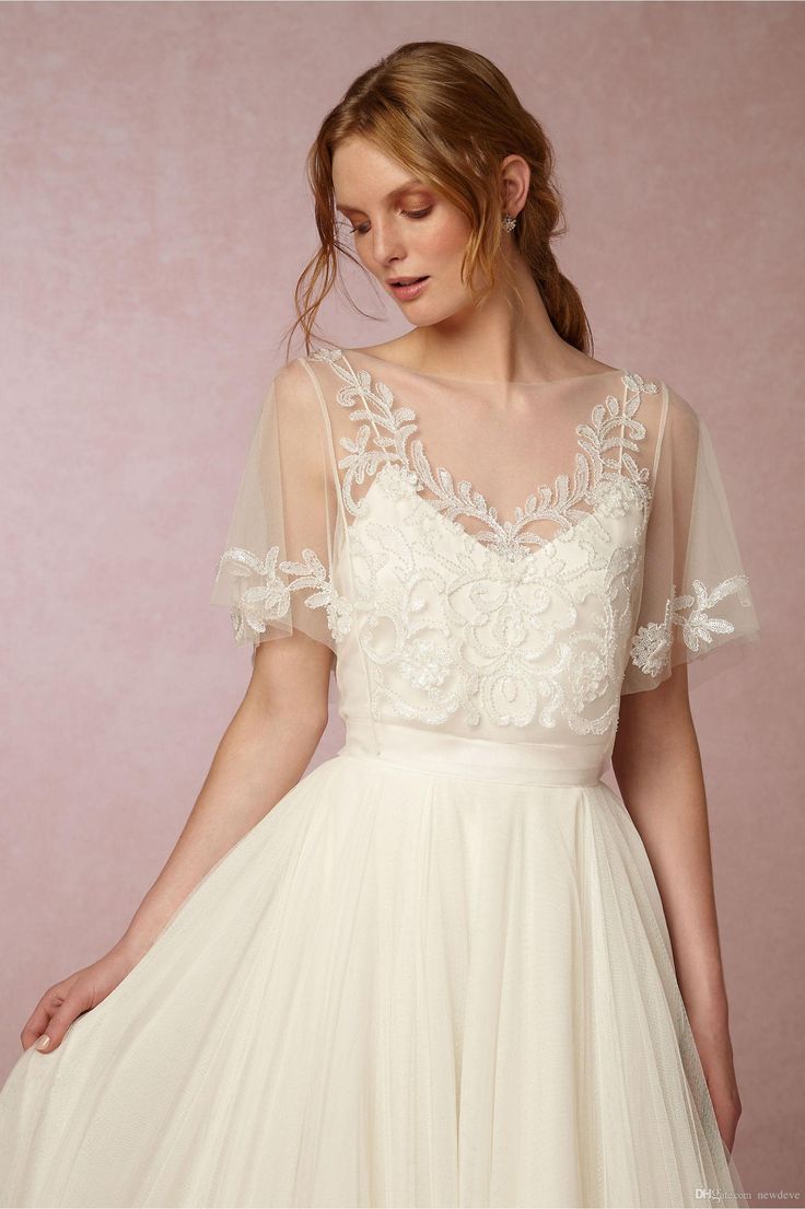 New Arrival Bridal Wraps Beaded Lace Applique Shawl Bridal Coat Backless Short S… New Arrival Bridal Wraps Beaded Lace Applique Shawl Bridal Coat Backless Short S…
