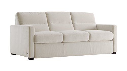 Natuzzi Editions Galileo Cream Microfiber Queen Sleeper Sofa Galileo Cream Microfiber Queen Sleeper Sofa
