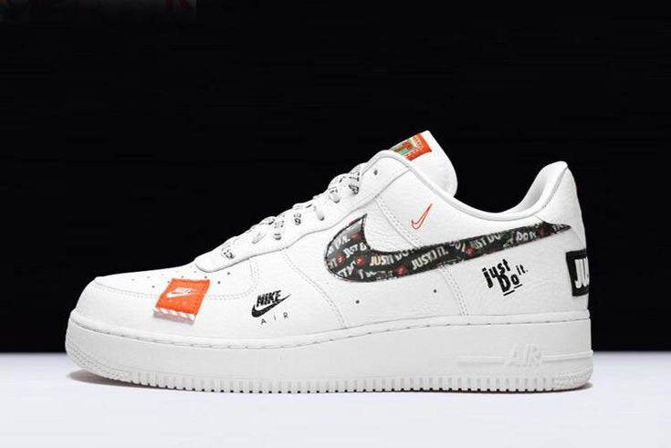 Customized Air Force 1 Black And White - Nike Air Force One 1 Low ...