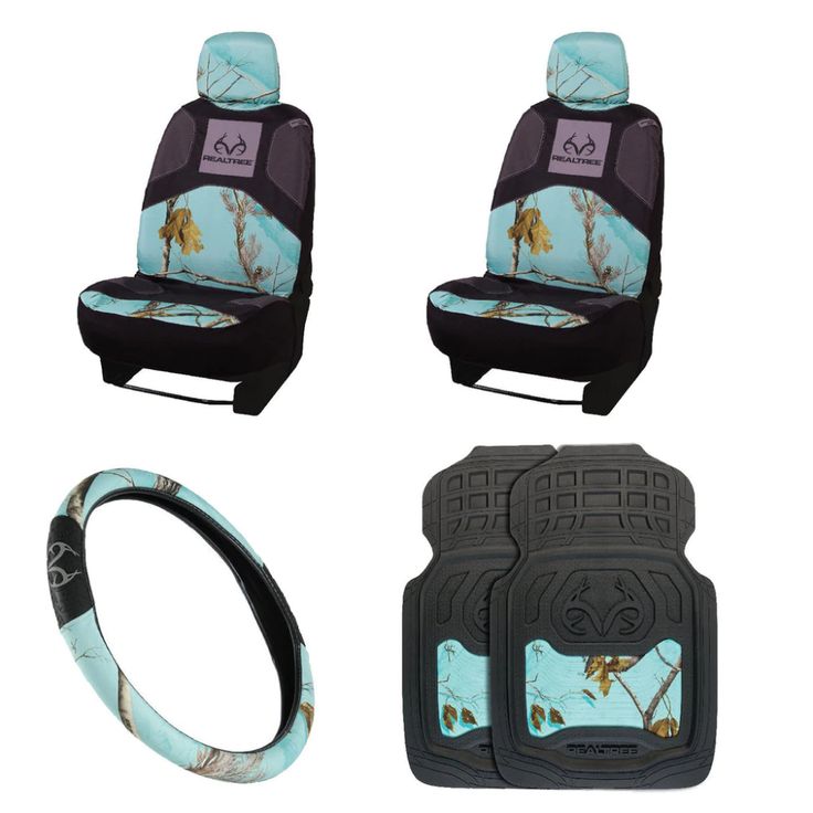 5 Piece Realtree Mint Auto Kit Camo Seat Covers Car Accessories Diesel Trucks - Teal Camo Seat Cover Set 5 Piece Realtree Mint Auto Kit Camo Seat Covers Car Accessories Diesel Trucks - Teal Camo Seat Cover Set