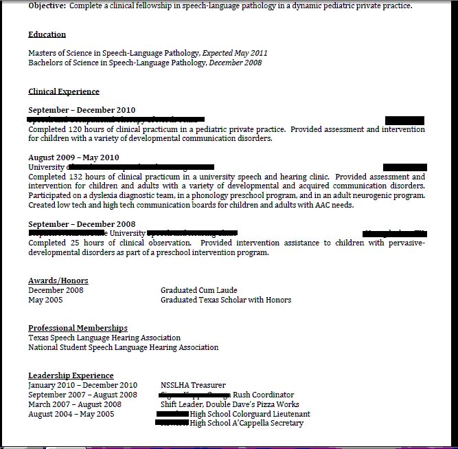 14 best good resume images on Pinterest Resume, Resume examples - slp resume examples 14 best good resume images on Pinterest Resume, Resume examples - slp resume examples
