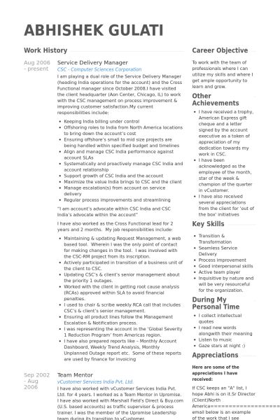 examples of restaurant manager resumes
