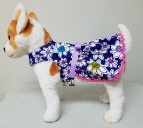 perro ropa brillante flor vestido chihuahua yorkie ropa ric rac size chart