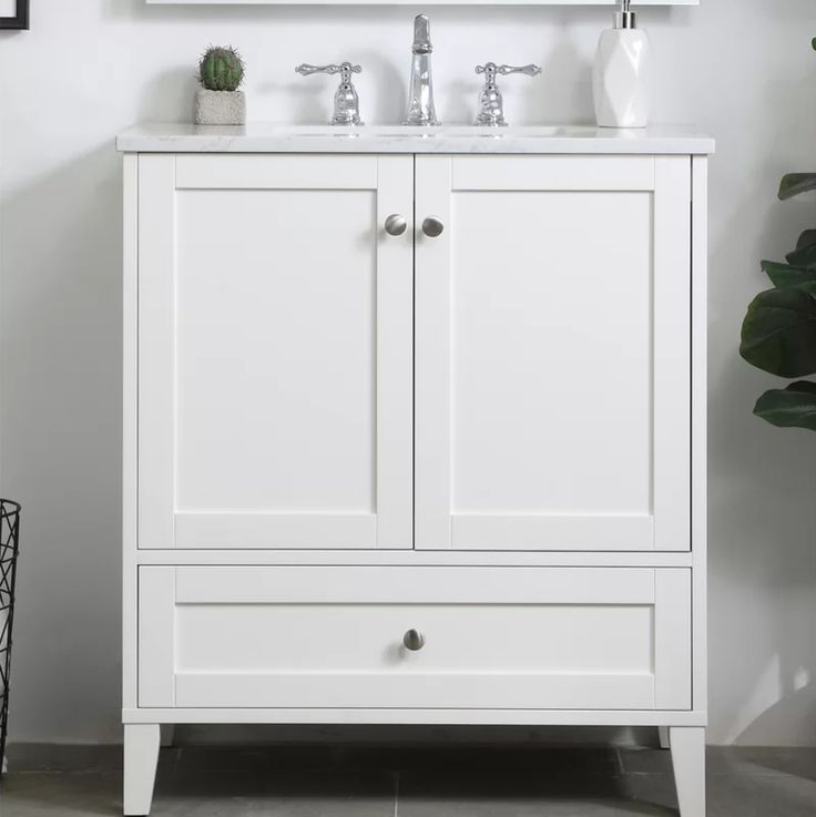 The Best Shallow Depth Vanities For Your Bathroom Trubuild Construction 30 Inch Vanity Single Sink Single Sink Vanity, Bathroom Vanity 30 Inch Wide 19 Deep