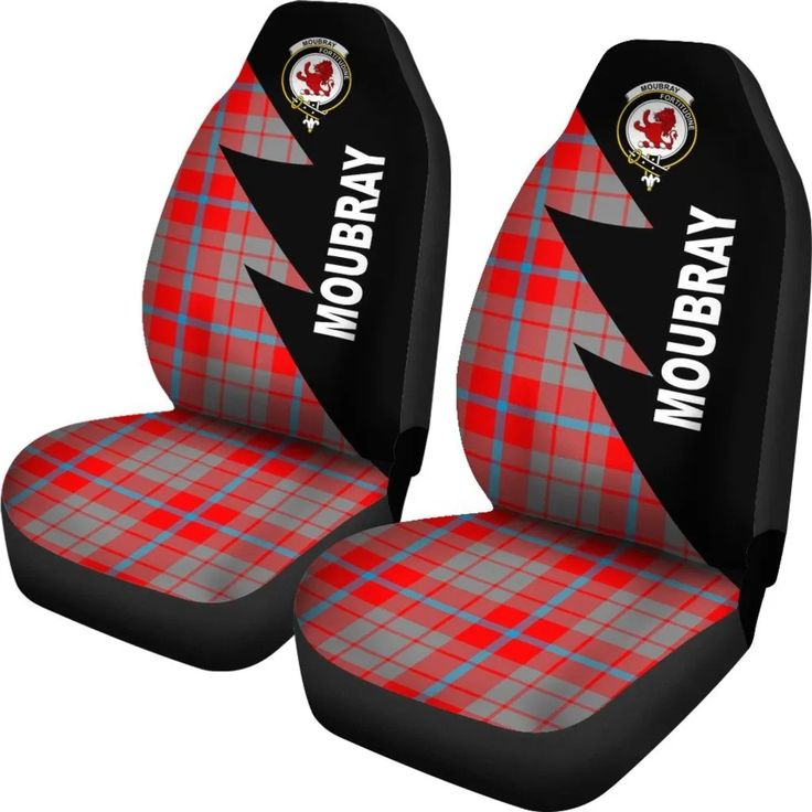 Scottish Moubray Clan Crest Tartan Car Seat Covers Flash Style In 2021 Cat Cover Seats Scottish Moubray Clan Crest Tartan Car, Tartan Car Seat Covers