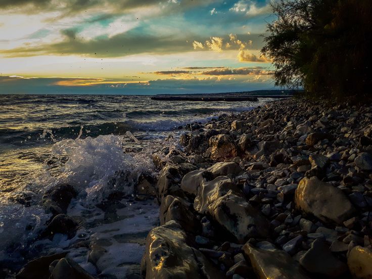 #sea sunset 4k