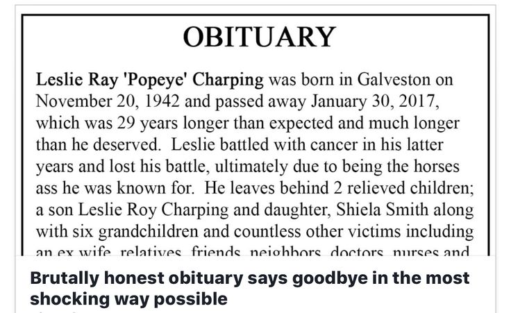 A Brutally Honest Obituary What Do You Think Of Saying It Like It Is a-brutally-honest-obituary-what-do-you-think-of-saying-it-like-it-is