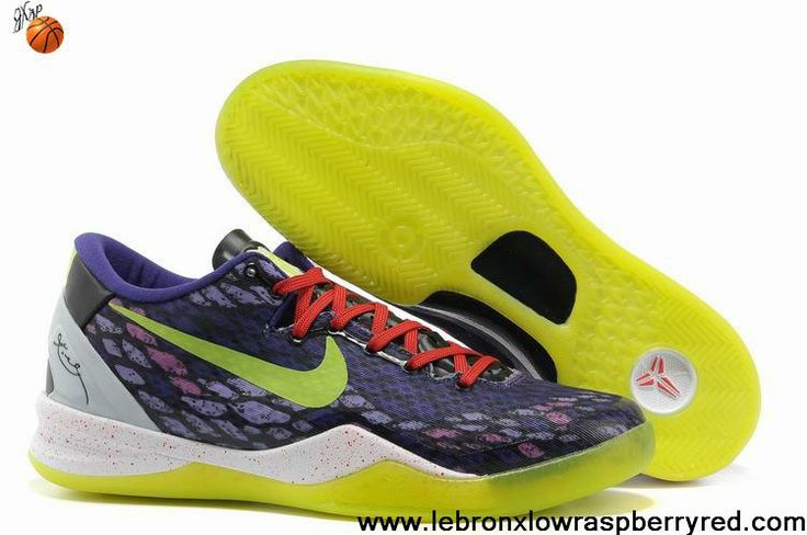 2013 Purple Volt Inc Action Red Year Of The Snake 555035 105 Nike Kobe 8 System