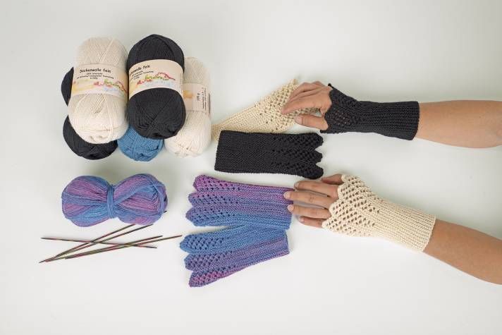 Handstulpen Handschuhe Strick-Handstulpen Armstulpen Pulswärmer Stulpen #1708 Handstulpen Handschuhe Strick-Handstulpen Armstulpen Pulswärmer Stulpen #1708