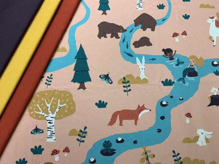 Design Fairyland Kombinieren Lillestoff Kreativitat Stoff