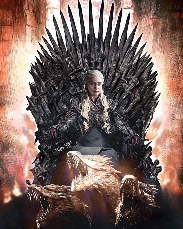 Vera Adxer Vera Adxer φωτογραφίες και βίντεο στο Instagram Queen Of Fire Mother Of Dragons Game Of Thrones Artwork