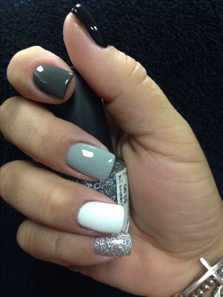 Black White And Gray Nail Designs Nails Pinterest Nails, Nail Black white and gray nail designs - Black White And Gray Nail Designs Nails Pinterest Nails, Nail