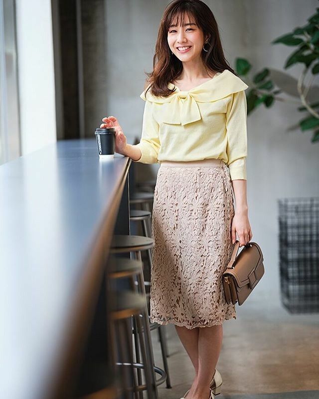 新品 FIGARO paris 花柄ジャガード フレアースカート サックスブルー 購入ショップ FIGARO サイズ36 スカート お花柄 PARIS ひざ丈スカート