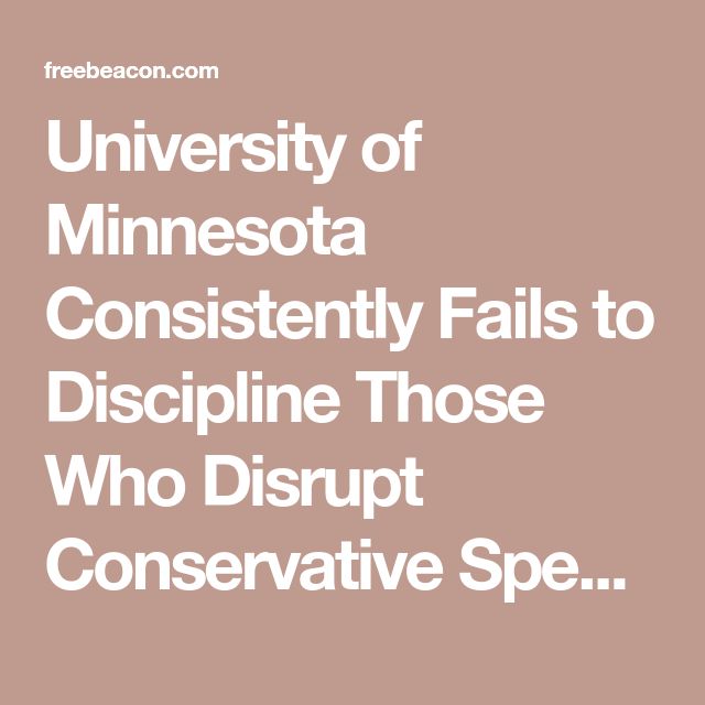 university of minnesota consistently fails to discipline university of minnesota my chart