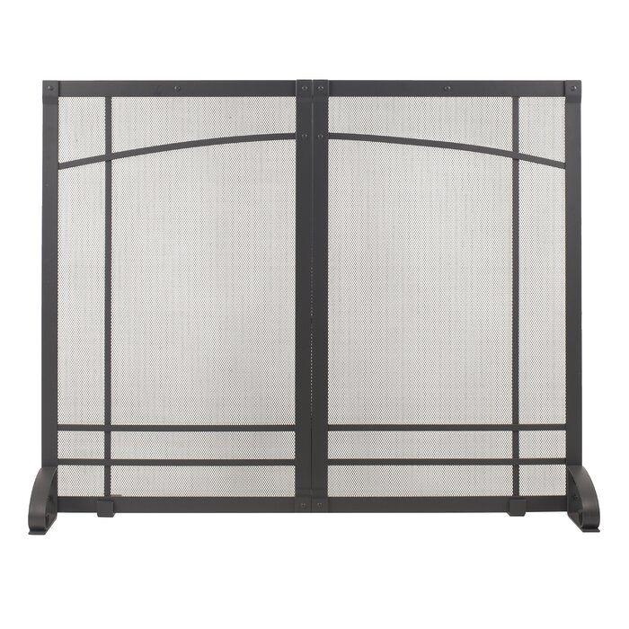 Pleasant Hearth Amherst Single Panel Steel Fireplace Screen Reviews Wayfair Screens With Doors - Pleasant Hearth Mission Style 3 Panel Fireplace Screen Pleasant Hearth Amherst Single Panel Steel Fireplace Screen Reviews Wayfair Screens With Doors - Pleasant Hearth Mission Style 3 Panel Fireplace Screen