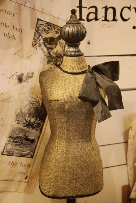 48 best dress forms images on pinterest dress form mannequin burlap dress form