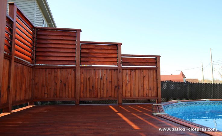 privacy screens for an above ground pool deck isabelle patio pinterest ground pools decking and screens - Above Ground Pool Privacy Deck privacy screens for an above ground pool deck isabelle patio pinterest ground pools decking and screens - Above Ground Pool Privacy Deck