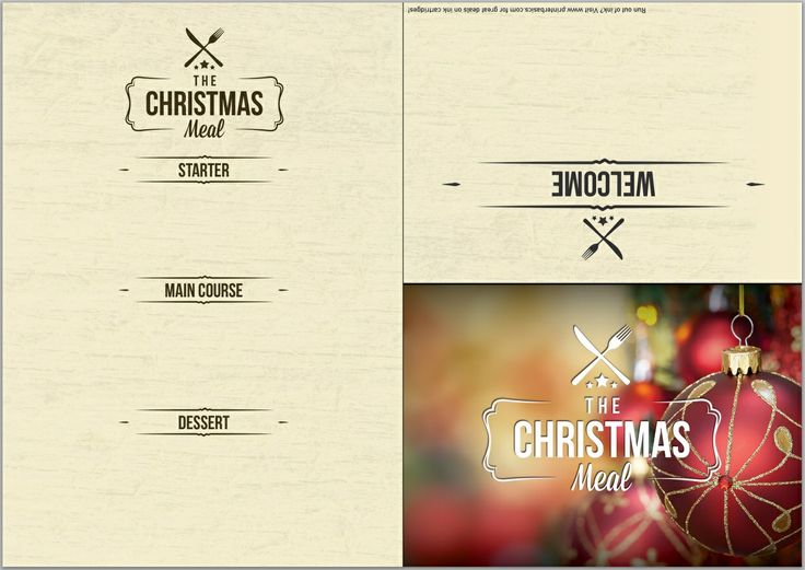 17 best Free Christmas Printables images on Pinterest Theme - dinner menu template free 17 best Free Christmas Printables images on Pinterest Theme - dinner menu template free