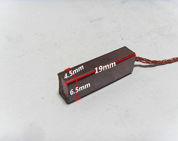 Electric Car Generator Regulator Carbon Brush For Nissan