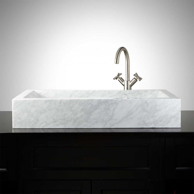 Whitshed Rectangular Porcelain Wall Mount Sink Bathroom Marble Vessel Mounted Sinks - Whitshed Rectangular Porcelain Wall Mount Sink Whitshed Rectangular Porcelain Wall Mount Sink Bathroom Marble Vessel Mounted Sinks - Whitshed Rectangular Porcelain Wall Mount Sink
