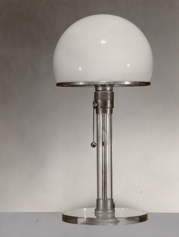 Original RADEMACHER Lampe Werkstattlampe Bauhaus Handlampe