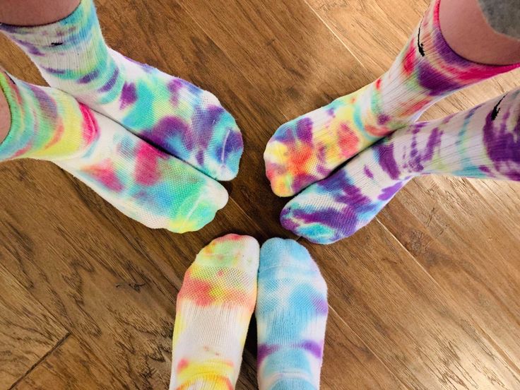 Twinkle Toes TieDyed SocksTwinkle Toes TieDyed Socks