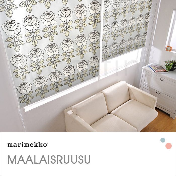 北欧ファブリック人気柄 フィンランドmarimekko マリメッコ Maalaisruusu マーライスルース オーダーロールスクリーン幅30 125cmまで 丈80cmまで 手作りカーテン キッチンカーテン カーテン 北欧ファブリック人気柄 フィンランドmarimekko マリメッコ Maalaisruusu マーライスルース オーダーロールスクリーン幅30 125cmまで 丈80cmまで 手作りカーテン キッチンカーテン カーテン
