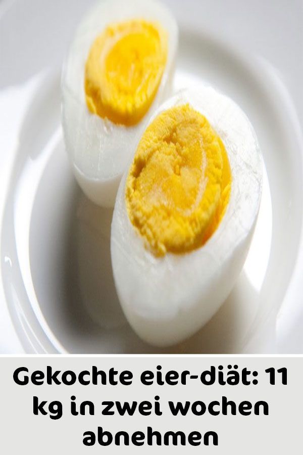 Gekochte eier-diät: 11 kg in zwei wochen abnehmen