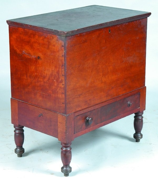 148 Best Sugar Chests Images On Pinterest Antique Furniture Kentucky Cherry Sugar Chest Full Length Dovetailed Drawer Dark Stained And Shellac Overcoat