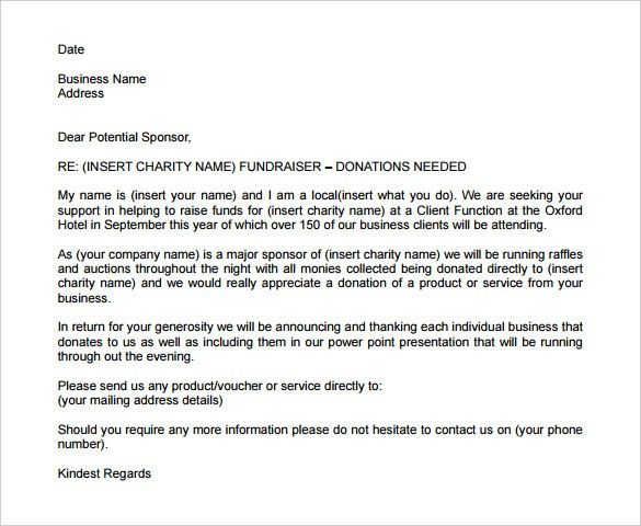 sample sponsorship letter Proposal Request Letter. Proposal Sample Of Sponsorship Letter ... #sampleResume #FreeResume