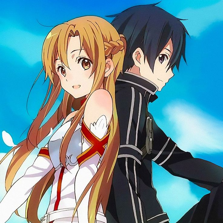Anime asuna and kirito