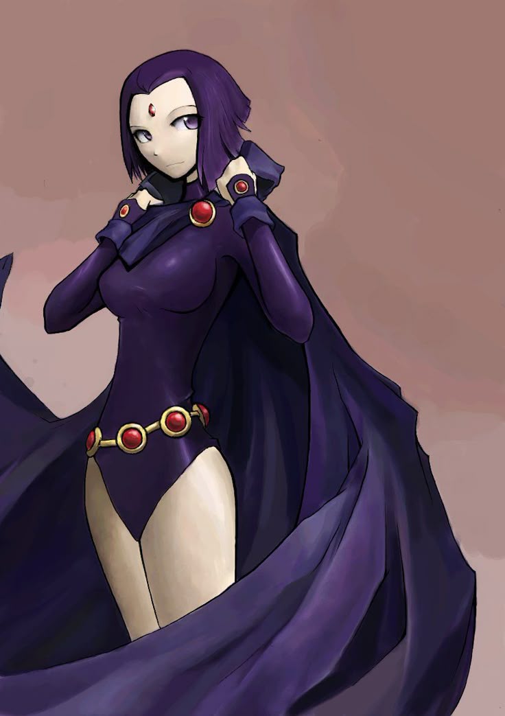 Teen titans raven anime