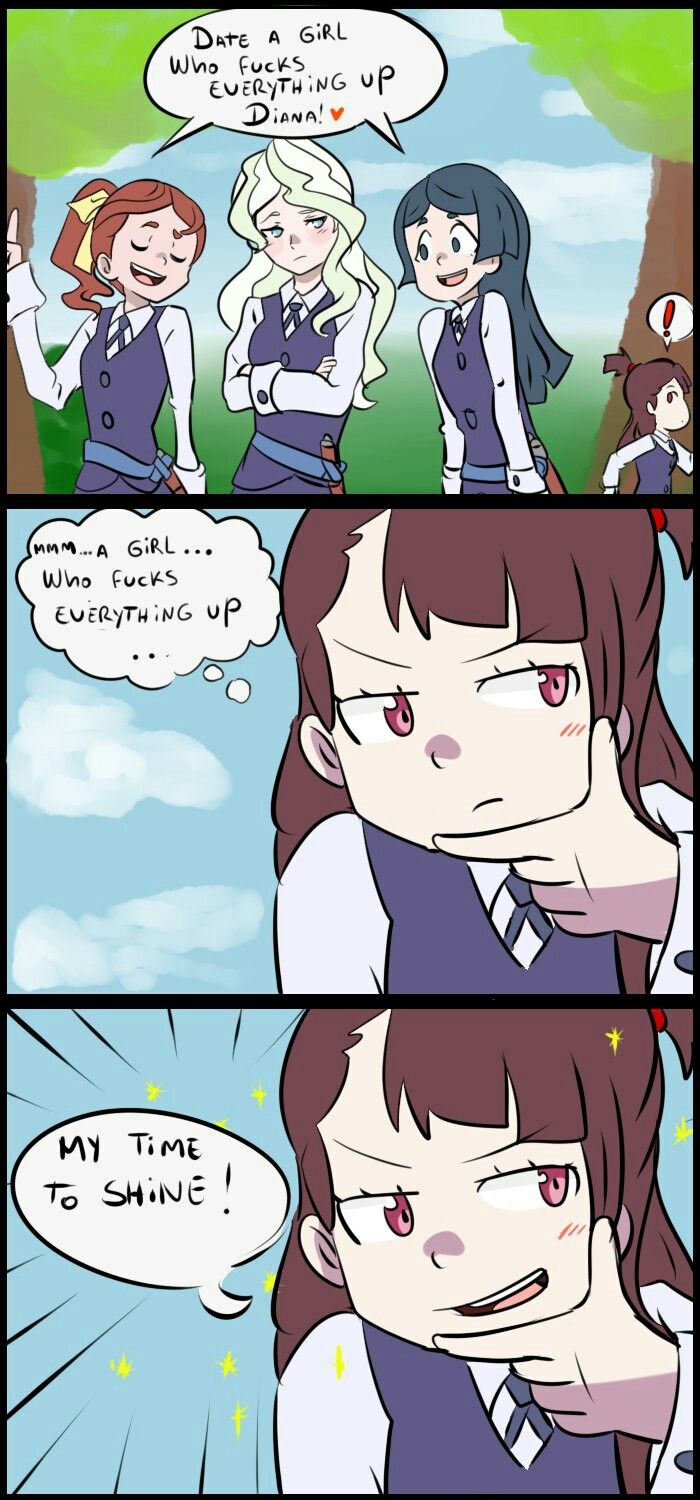 Pin by Immortal Fires on funny | Little witch academy, Witch academia
