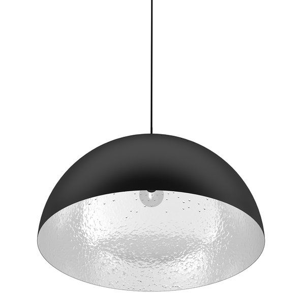 1 Light Single Dome Pendant Pendant Lighting Metal Lamp Shade Hanging Lights
