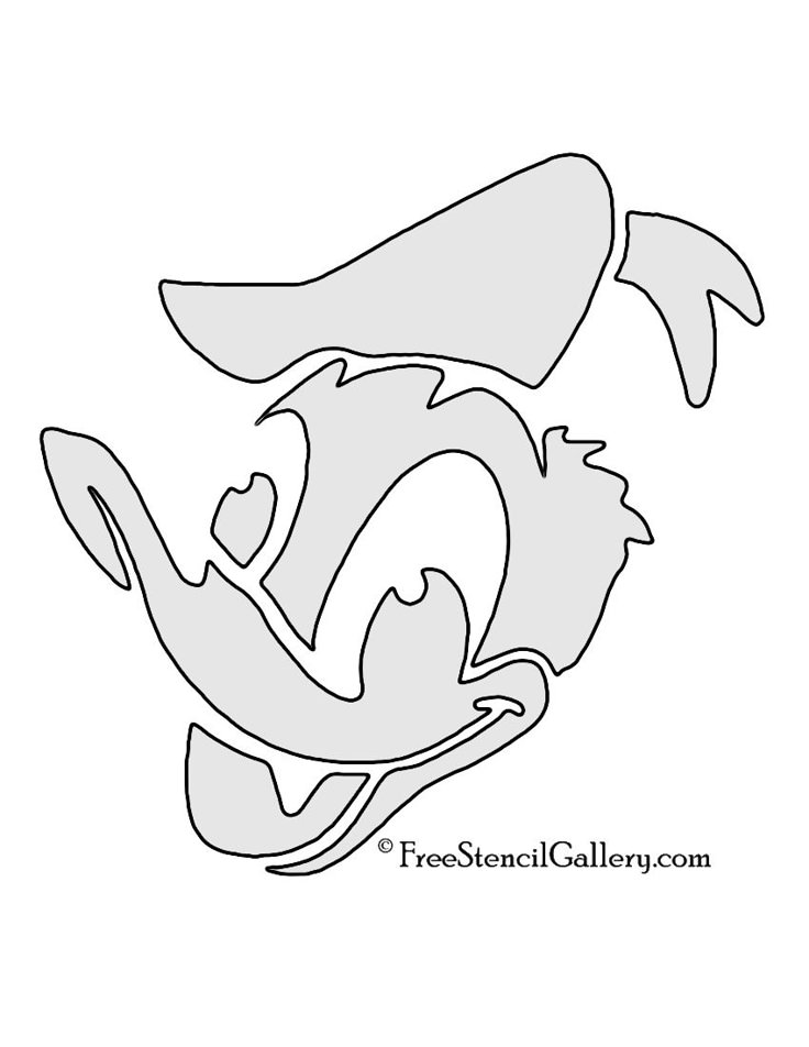 Donald Duck Stencil Disney stencils, Stencils, Halloween pumpkin stencils Donald Duck Stencil Disney stencils, Stencils, Halloween pumpkin stencils