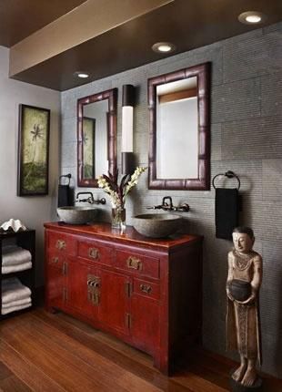 red asian inspired bathroom accessories Anal male masturbation tequniques