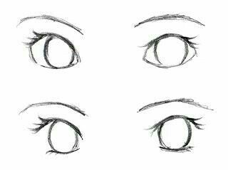 فصل تعليم رسم الانمي نماذج 2 Eye Drawing Drawings Manga Drawing