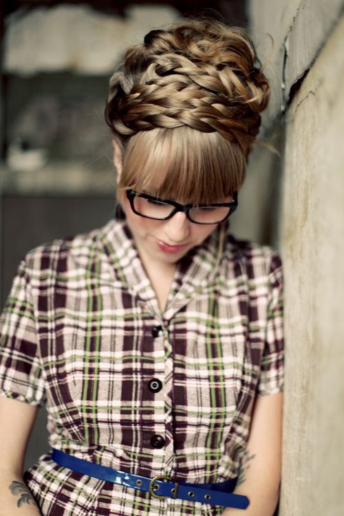 Hairspiration Of The Week The Braidy Bunch Hair styles, Braided