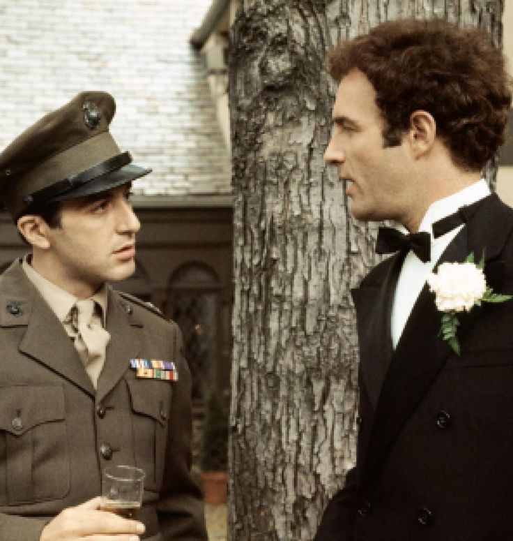 Al Pacino and James Caan in The Godfather ( 1972 ) | The godfather, Al