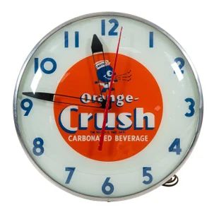 Orange Crush | Vintage clock, Orange crush, Clock