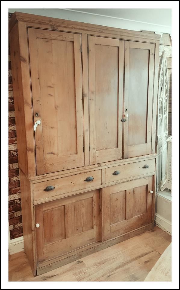 Rare Original Antique Pine Housekeepers Cupboard Primitive Love Rare Original Antique pine housekeepers cupboard | Primitive Love | Pinterest | Furniture, Antiques and Antique pine furniture. - Rare Original Antique Pine Housekeepers Cupboard Primitive Love