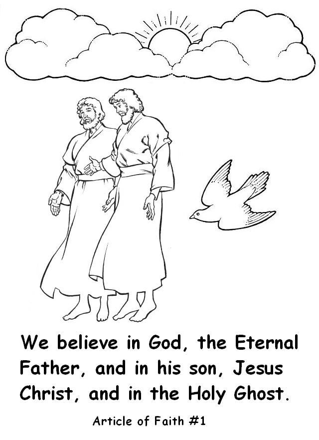The First article of Faith The Godhead To Better Understand The First article of Faith The Godhead To Better Understand