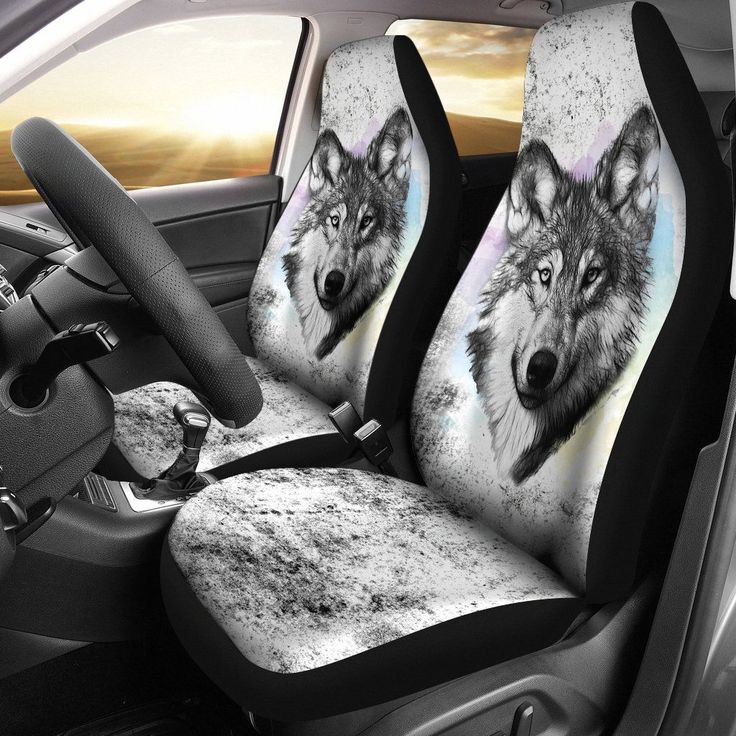 Grey Wolf Car Seat Covers 2 Universal Fit In 2021 Custom Cat Cover Seats - Car Seat Covers Wolf Design Grey Wolf Car Seat Covers 2 Universal Fit In 2021 Custom Cat Cover Seats - Car Seat Covers Wolf Design