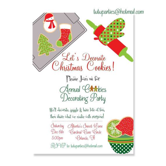 44 best christmas cookie decorating party images on pinterest free christmas cookie decorating flyer