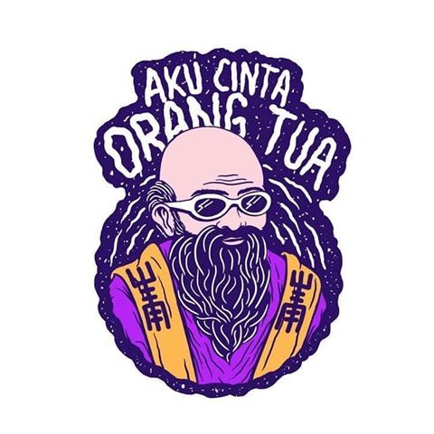 20+ Trend Terbaru Stiker Gambar Orang Tua