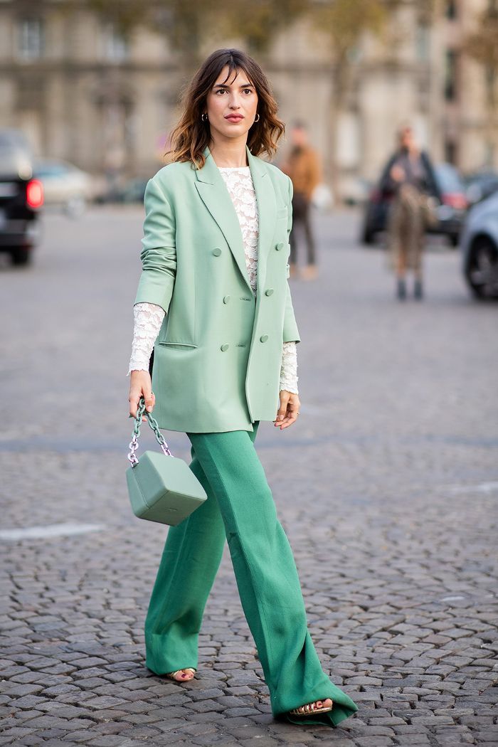 trust me this specific shade of green is going to be huge green and green style