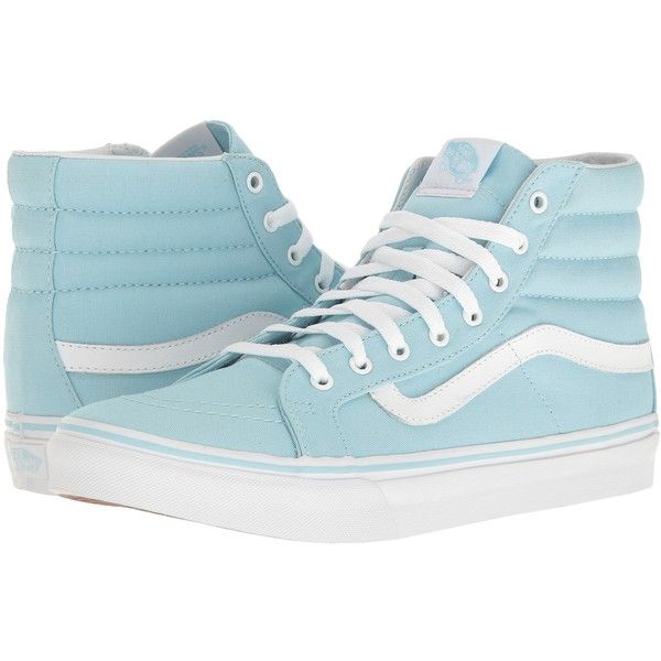 30 best S H O E S images on Pinterest | Ladies shoes, Footwear and ... Vans SK8-Hi Slim (Crystal Blue/True White) Skate Shoes (€