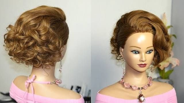 Прическа с плетением на длинные волосы. Hairstyle for long hair Long hair styles
