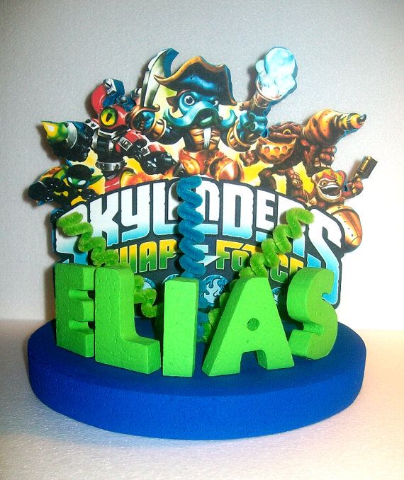 Skylanders Cake Topper Figures Skylanders Cake Topper Figures